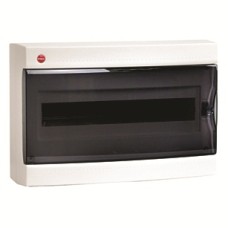 Щиток настенный-18з проз/дв IP40 бел +2 клем.бл ДКС 84918
