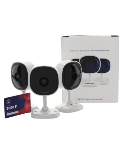 Комплект облачного видеонаблюдения TRASSIR 3TRCloud2000 в Новом Уренгое IP-камеры Pintop.ru